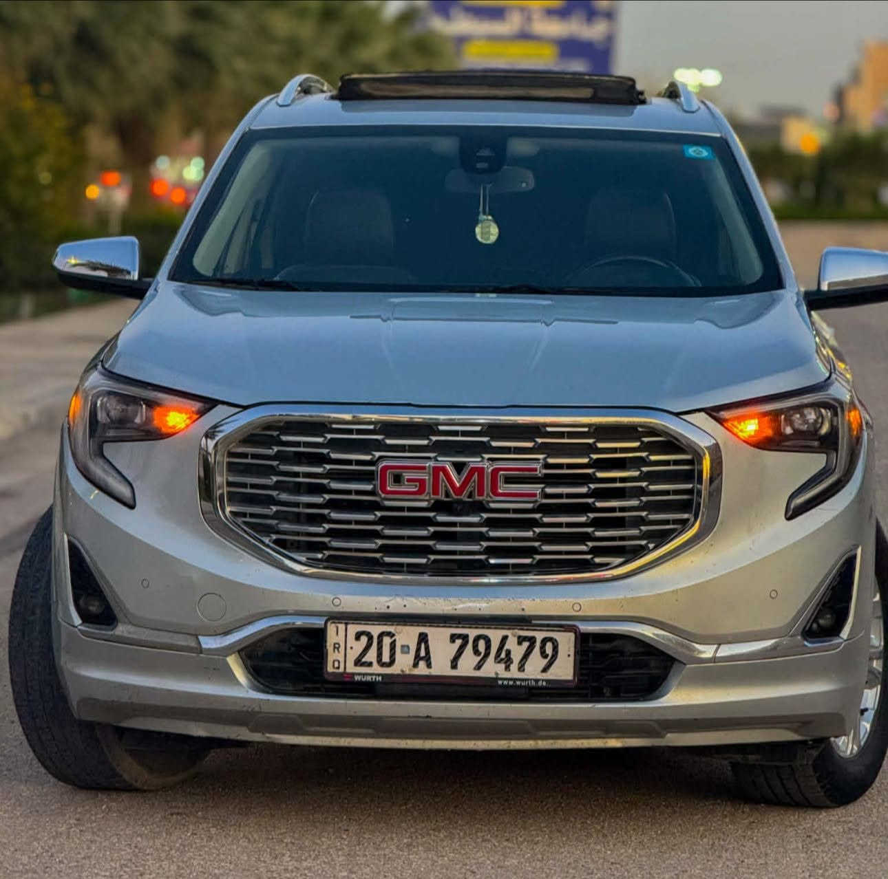 GMC Terrain Denali 2018
محرك ٢٠٠٠ توربو
بدون اريباك 
سقف بانوراما 
بصمة ابواب
جنطة كهرباء
كامرات٣٦٠
حساسات امامي خلفي
شحن لاسلكي
كشنات كهرباء
كشنات تدفئه تبريد
كشنات خلفيه تدفئه
تذكير بالكشنات الخلفيه في حال نسيان شي
كروس مثبت سرعة
مانع تصادم
رادار 
كشن خزن ميموري
بانوراما
شاشة كار بلي
تحكمات ستيرن
لايت دوار
كير ١٠ نمر ويه البك
منافذ كهرباء
رادار 
٤ مودات للقيادة
هاند بريك كهرباء
لايت زينون
حدادية وادامة جديدة
وبعد بيها مواصفات الدينالي معروفة مواصفاتها
حادثها قبق جنطه فقط ونفسه مصبوغ والبنيد للجمالية
السيارة رقم ديالى الجديد بإسمي
السعر - 149 
المكان كربلاء المقدسة 
للاستفسار - *********** - ***********

