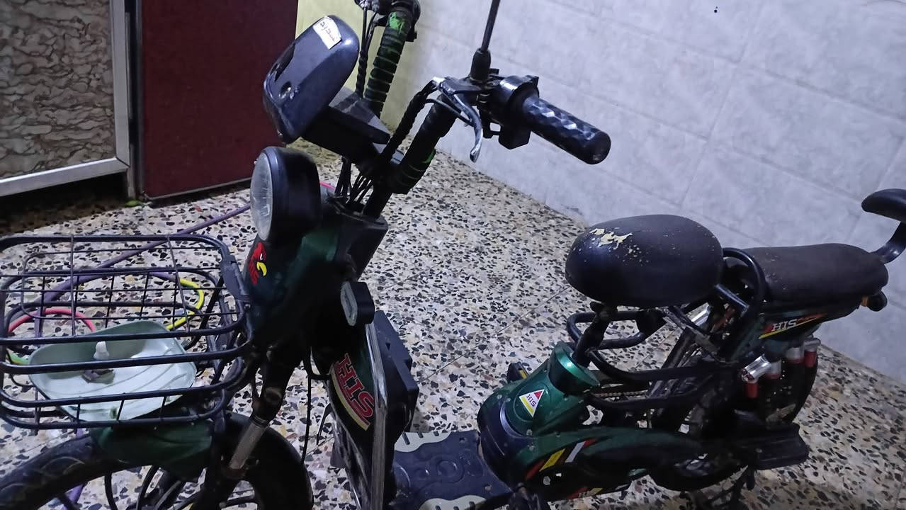 باسكل شحن • باتريات جديده • مستعمل ٢ سنين