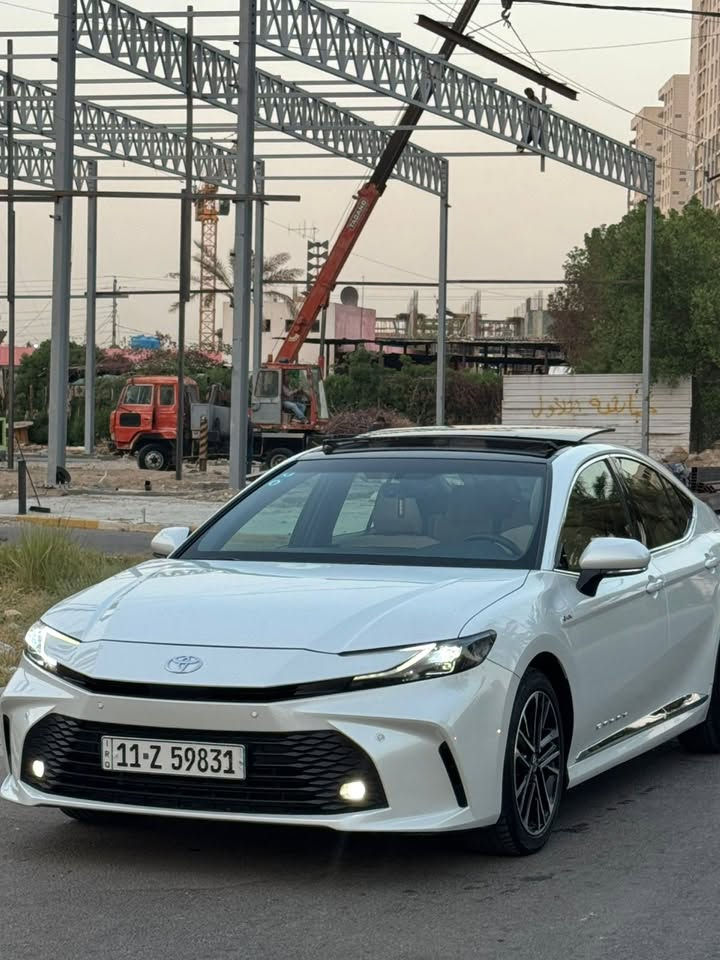 سلام عليكم للبيع كامري 2025 وكالة عبداللطيف بانوراما فول مواصفات 1/1 رقم بغداد مكفولة ماشية 21 الف مكاني بغداد الكرخ للاتصال ***********
