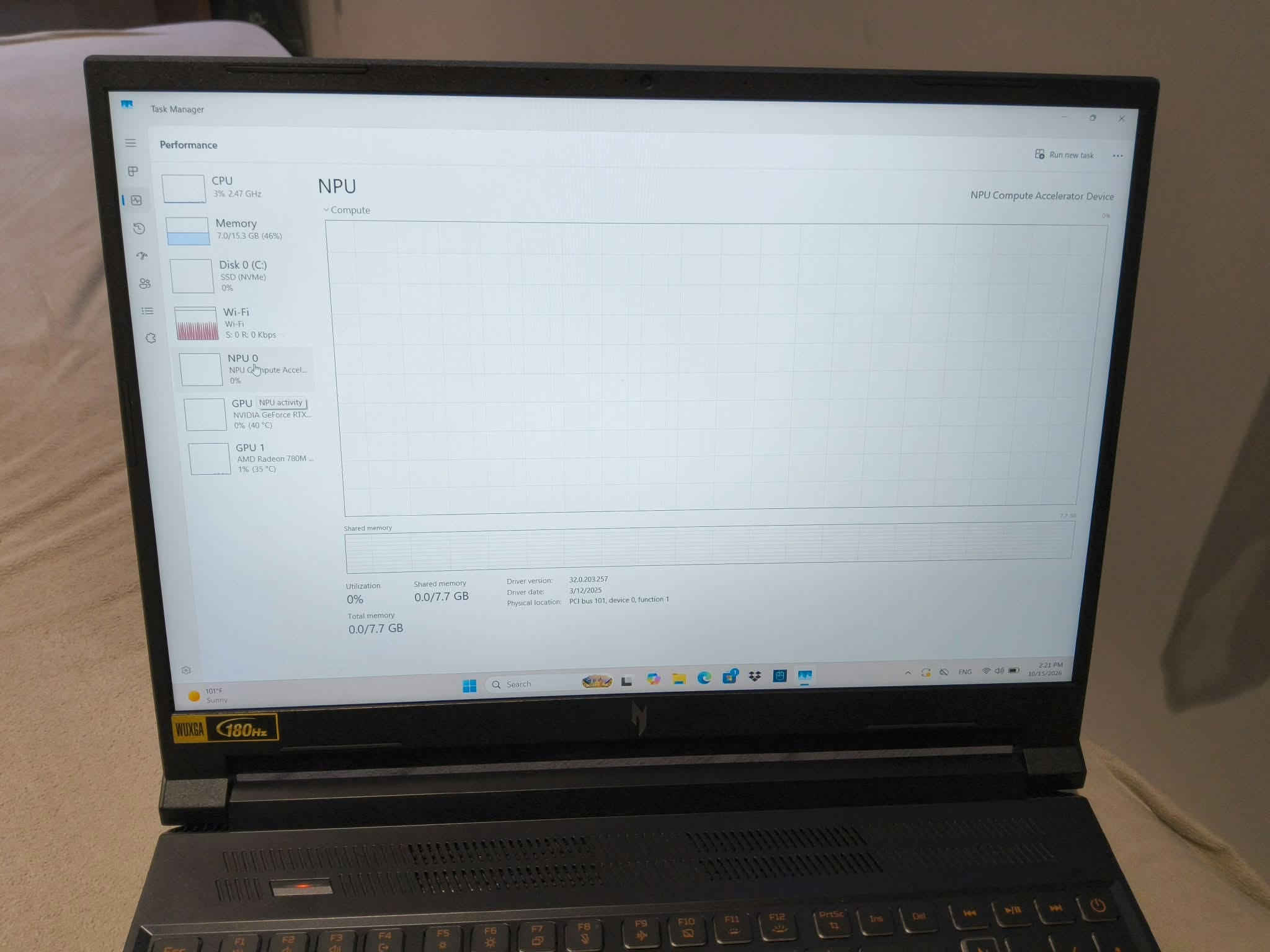 ايسر نيترو V16 • رايزن ٧ • شاشة ١٨٠Hz