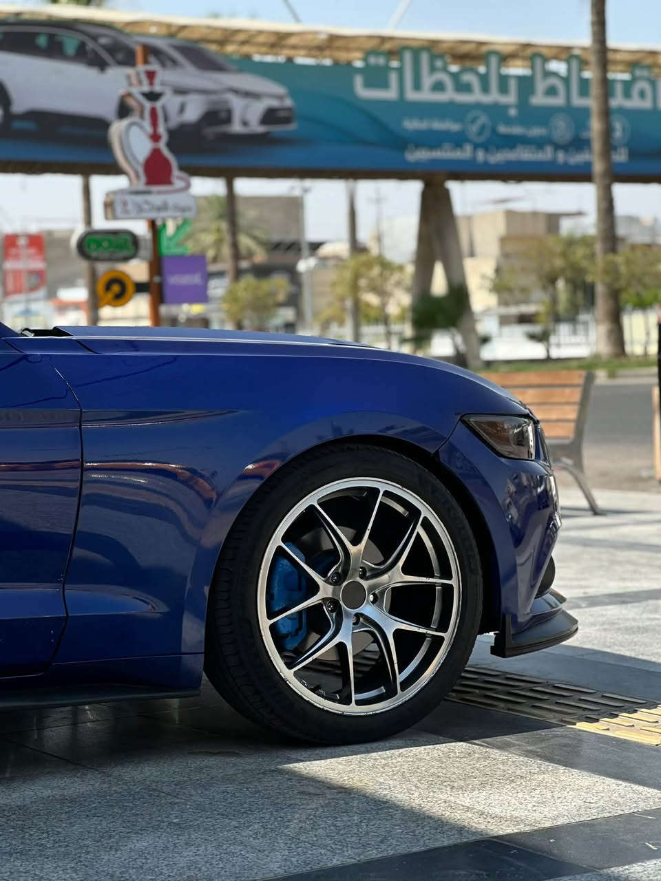 موستنك V6 • ٢٠١٦ • حادث بسيط