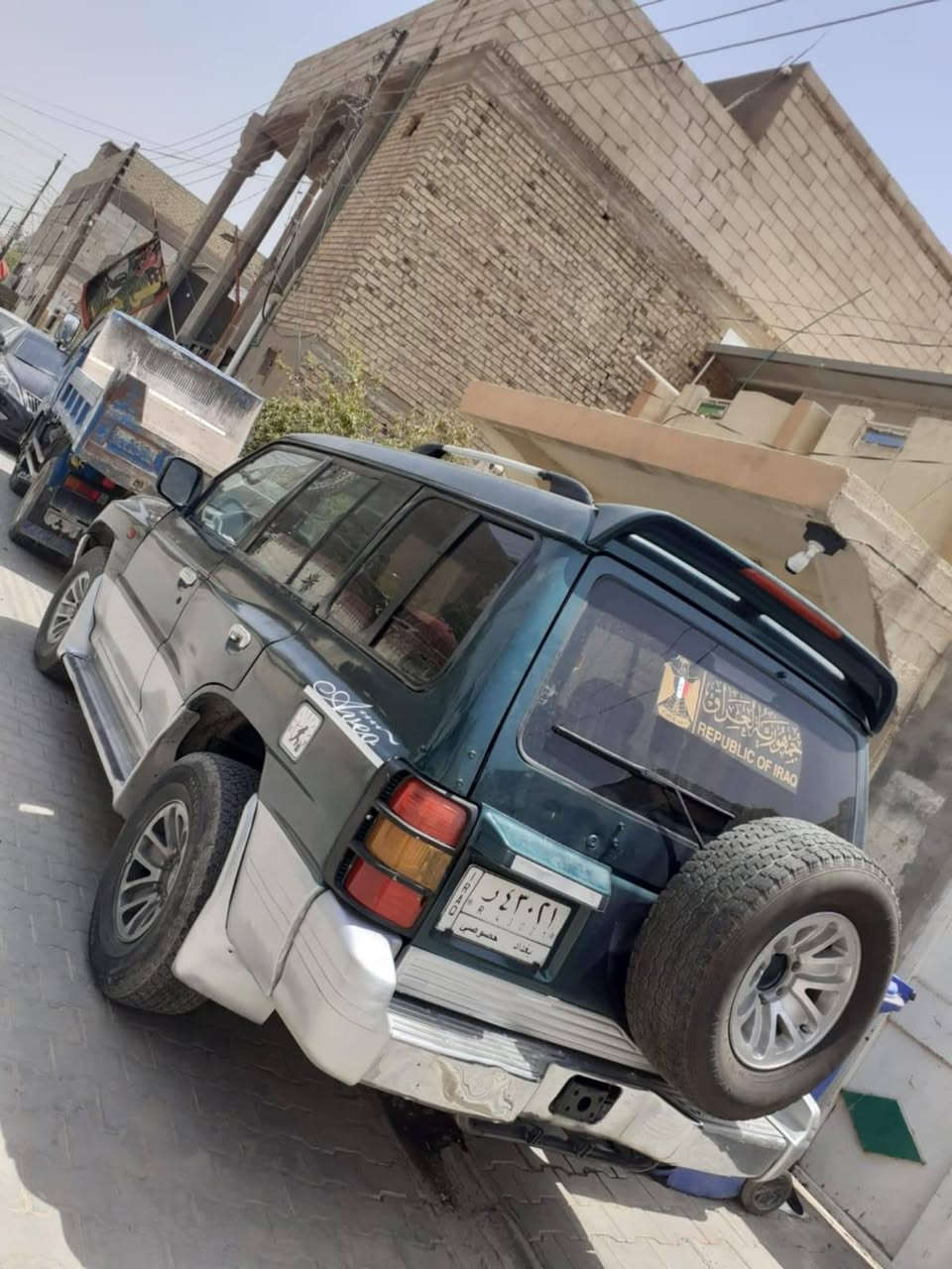سلام عليكم باجيرو مديل 98
سيارة يسرة بلاد بدون تحويرر كفالة 
محرك 3500 البلاد 
سيارة رقم الماني  اصولياتهة كاملة تحويل شوكت ميعجبك 
سيارة نضيفة مكانهة بلنجف الاشرف سعرهة 45 ورقة
رقم التواصل ***********
