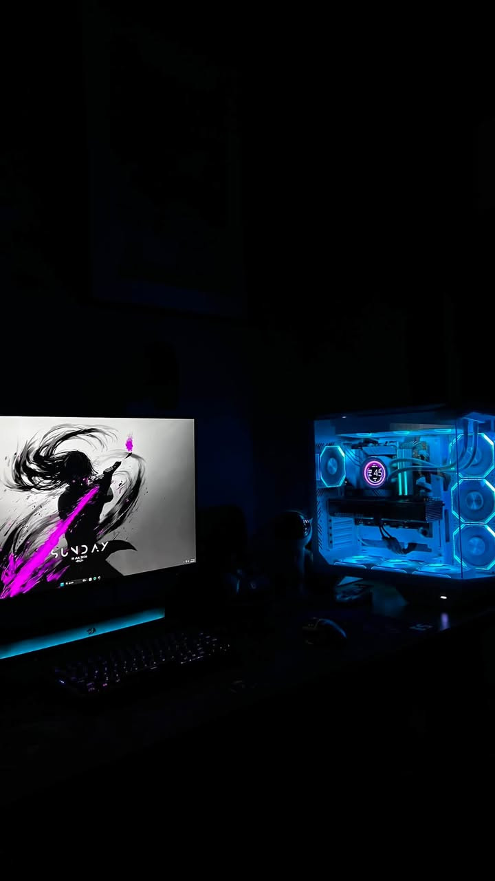pc للبيع
تجميعه نظيفه كلش واستخدامها كلش قليل واي فحص تريده موجود والكراتين موجوده وكلش مظلومه بالصور بالحقيقه احلى
cpu : i5 14600kf 
GPU : RTX 5070 ASUS PRIME 12GB 3fan
 RAM : G.SKILL Ripjaws M5 RGB DDR5 32 (2x16GB) 6000MHz WHITE
 motherboard: B760m ASUS PRIME WIFI DDR5
COOLER  SAMA PRO360 WHITE 
‎المبرد بي شاشه طبعا 
CASE : DARK FLASH DY470 WHITE 
KIT fan inf24T 3in1 WHITE
 hard : KINGSTON M.2 1T GN4
PSU : FSP 700W Bronze
السعر 2500 مكاني بغداد الغزاليه
واتس
***********
