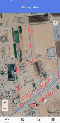 مقابيل المظهوريه • ٢ دونم • واصل مي وكهرباء