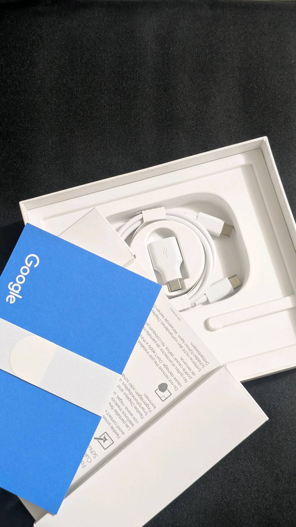 السلام عليكم جهاز google Pixel fold ذاكرة 256 عشوائي 12
نظافة 100%100