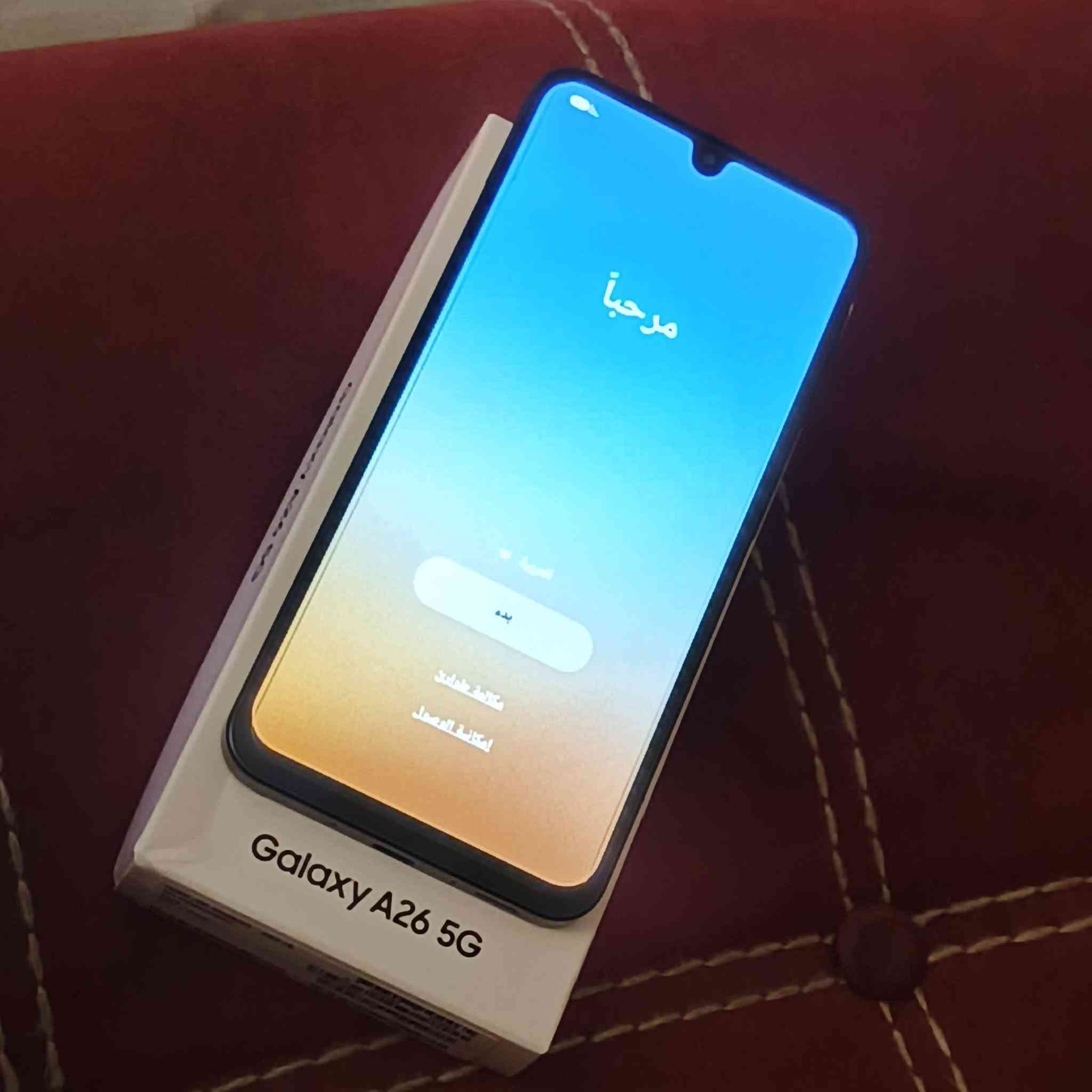 السلام عليكم عندي موبايل Galaxy A26 5g مستعمل استعمال قليل جدا ونظيف للبيع بسعر 300 وبيه مجال 
للاتصال ***********
