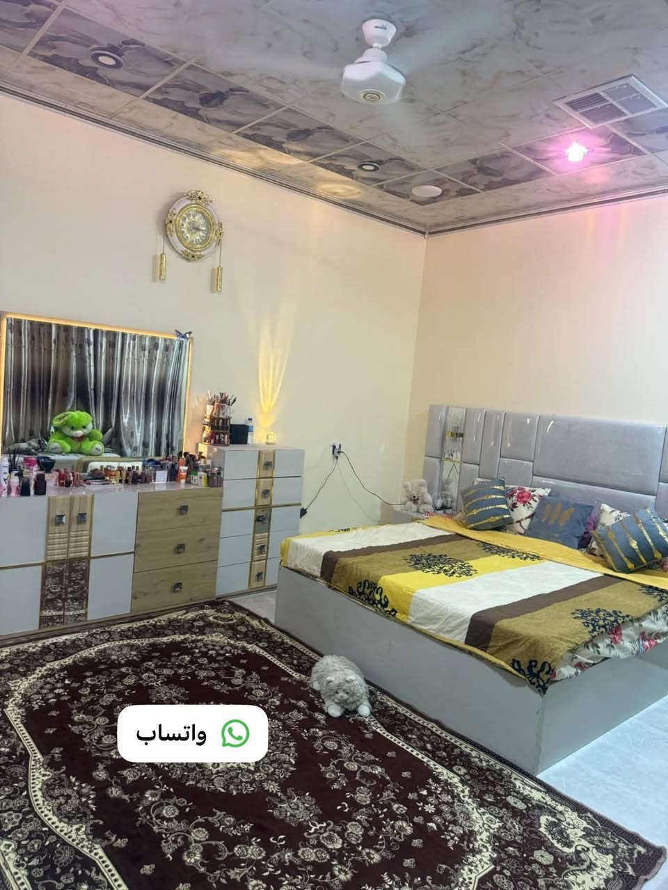 بسعر بلاش / دار zero فول مواصفات للبيع موقع راقي جدا كركوك حي عدن قرب مدينة الالعاب  

#طابو ملك صرف بأسم شخص واحد

#المساحة :250متر         #واجهة 10متر      

#الموقع :- مميز جداً  كركوك _ حي عدن مجاور مدينة العاب سمايلاند  

يحتوي الدار على 5 غرف نوم 
استقبال كبير 
مطبخ حار وبارد / عدد 2 
هول كبير عدد 2 
مجمع صحيات عدد 2 
كراج سيارتين 
جلسه مغربيه   
_______________________ 

#السعر مناسب الدار جدا رخيص سعره

 للأتصال  ***********  📞 

————————————————— 

الفرص مثل هاي ما تنتظر… احجز عقارك  اليوم وخلي حلمك يصير واقع!
📞 تواصل ويانه على الأرقام التاليه 
***********
 
او يمكنكم مراسله الصفحه  

—————————————————————————— 
 بأمكانكم عرض عقارتكم لدينا سواء كانت #بيــع أو #إيجــار أو #أستثـمار ‌‎زبائننا الكرام بِكُم نَرتقي ونَتشرف بزيارتِكم ونَفتخر بخِدمتِكم 

شركة الجوهرة  للاستثمار والتطوير العقاري معكم نحو الأفضل للإستفساريمكنكم مراسلة الصفحة اوالاتصال بالأرقام التاليه 
***********

عنوان الشركة 

 ( كركوك حي عدن مجاور الجنسيه الجديده  عمارة البحرين )
