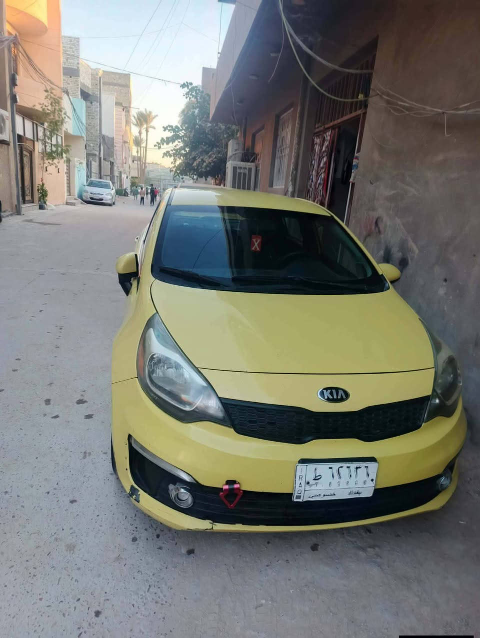 السلام عليكم ورحمة الله وبركاته
لبيع كيا ريو موديل 2016
رقم بغداد خصوصي لونها بلادي بدون صبغ 
محرك 1600
وارد امريكي بدون حادث وصبغ وتبديل فقط بارد باب خلفي 
جاهزه مكينه گير حداديه تبريد 
محرك مكفول لافتح لاتبخير 
موجوده بلكوت للاستفسار ***********

نص مكتوب في الصور:
- IQ