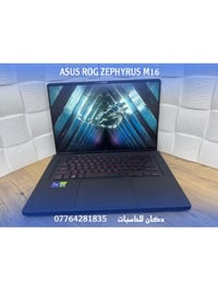 ROG Zephyrus M16 • RTX 3070 Ti • i9-12900H