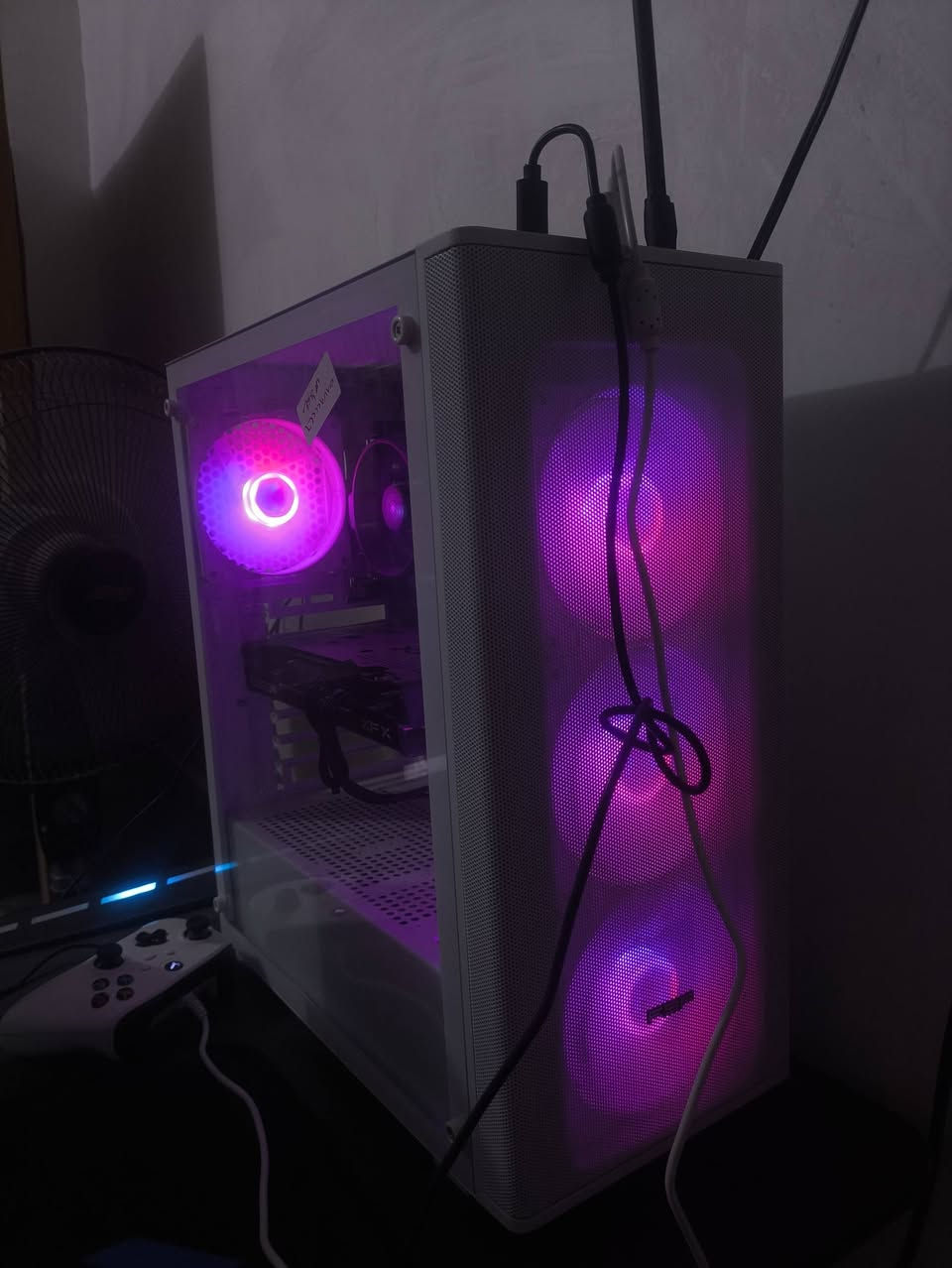 كرت RX 6600 XT • ريزن ٥ ٥٥٠٠ • شاشة ٢٤ ١٦٥هرتز