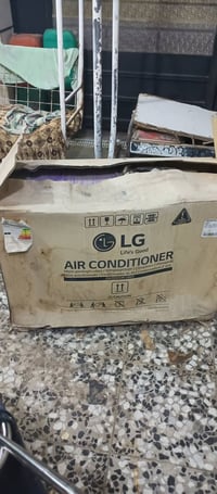 قطعه خارجيه فقط نوع LG 2 طن انفيرتر موديل 24 غير مستعمل مع جميع ملحقات...