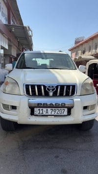 سياره ابرادو مديل 2009  خليجيه أبيض مكفوله  السعر تعال خاص او اتصل علئ...