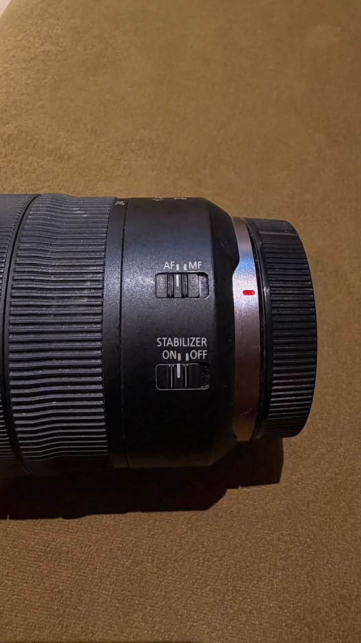 عدسه كانون Rf 24-105 فتحه 4
رنگ أحمر
مانع اهتزاز
السعر مليون قفل 
العنوان بغداد 
***********
