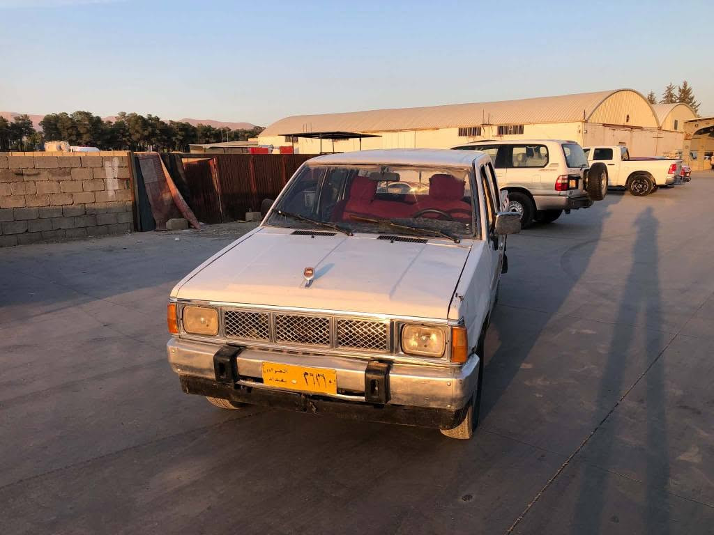 نیسان پیکاب بۆ فرۆشتن 
مۆدێل 1990
گێڕوومەکینە بەشەرت
ئەسل بەشەرت 
ئاڕمی پلاستیک 
کارەبای و هەموو گیانی بێکێشەیە
ماڵی کاسپی و بارە 
سعری خوار هەموو بازاڕ 18 گەڵا قفڵ و کۆتاییەکەی بۆ مەعامەلە چات مەکە 
مشتەریت وەرە سێریکە جوابی نامە نادەمەوە یان تەلەفون بکە .
***********
*********** السليمانية, العراق
