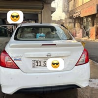 نيسان سني هندي 2021 بليته زركه رقم بغداد انكليزي ماشيه 240 بيها ضربه ب...