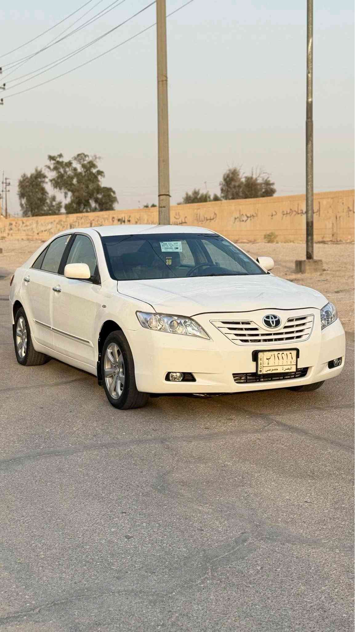 كامري 2009 
السعر 97 $
خليجي مكفوله من كلشي مكينه وكير وحداده وتخم تاير جاهزه من كلشي رقم بصره تحويل ثاني يوم مكينه 2400 
عنواني البصره الاستفسار *********** البصرة, العراق
