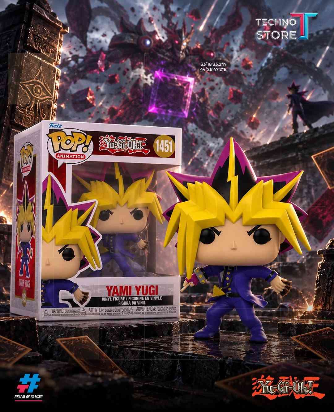 ⚡️ IT’S TIME TO DUEL! ⚡️
Figurs Yu-Gi-Oh! وصلت 🃏🔥
من Yugi وKaiba إلى Dark Magician وKuriboh 😎

📦❤️‍🔥توجد خدمه توصيل داخل بغداد والمحافظات ❤️‍🔥📦

✅‌‎الموزع المعتمد لشركه فونكو بالعراق
✅‌‎موزع معتمد لبطاقات يوغي بالعراق

‌‎1️⃣الفرع الاول
بغداد - الكاظمية - شارع اكد
***********

‌‎2️⃣الفرع الثاني
بغداد - شارع الصناعة - قرب شركة النبع
***********
***********⁩l

نص مكتوب في الصور:
- TECHNO STORE 33°18'33.2"N 44°26'47.2"E
- TECHNO STORE 33°18'33.2"N 44°26'47.2"E # REALM OF GAMING
- TECHNO STORE 33 18'33.2"N 44 26'47.2"E # REALM OF GAMING
- TECHNO STORE 331833.2N 442647.2E
- TECHNO STORE 33 18'33.2"N 44 26'47.2"E
- TECHNO STORE 3318'33.2"N 4426'47.2"E REALM OF GAMING
- TECHNO STORE 33°18'33.2"N 44°26'47.2"E REALM OF GAMING
- TECHNO STORE 33 18 33.2 N 44 26 47.2 E REALM OF GAMING
- TECHNO STORE 3318'33.2"N 4426'47.2"E
- TECHNO STORE 33 18 33.2 N 44 26 47.2 E