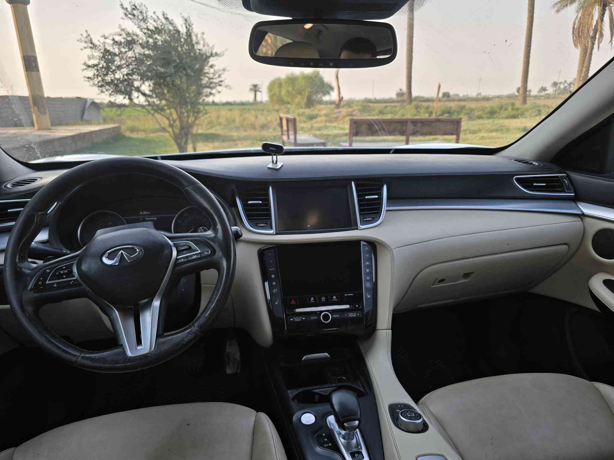 انفنتي 2019 QX50 فول ضرر جاملق وصبغ البنيد رقم بغداد نكليزي هزه جديده المواصفات : محرك vc turbo فول  بسعة 2.0  سريعة ونشطة جدا سلايت كبير بنوراماشاشة 8 انج عدد 2مرايا النقطة العمية + مري قلاب  كامرات  التشغيل عن بعد+تشغيل التبريد حسب حرارة الجو البصمة الكراسي كهربائية نظام صوتي Bose من اقوه الانظمه الصوتيه انارة زنون بالكامل الناصي والعالي والبلوجكتر كلهة شركة بدون اضافات بك لايت لد بالكامل
الصندوك كهربائي شفط كير طيارة كهربائي
ستيرن كهرباء+تدفئة مقاعد تدفئة
كراسي كهرباء تبريد قطعتين مناخ منفصل
ويل حجم ١٩ مع تخم تاير جديد حساس اطارات حساسات امامي خلفي
رادار مع توقف تلقائي مانع حوادث امامي وخلفي اوتو هولد سايد بريك بصمة  درايف مود ٤ وضعيات ماوس تحكم بالشاشة الكبيرة للخارطة  ميموري ذاكرة خزن للسائق
مقاعد جلد ايرباك عدد ٨ قيادة ذاتيه لمن تفعل وضعية لكروس دشبول +ابواب جميعها جلد ومطرز ماشية ٧٢الف كيلو السعر ١٩٠ للبيع او للمراوس عنواني قرب سجن ابي غريب رقمي ***********
