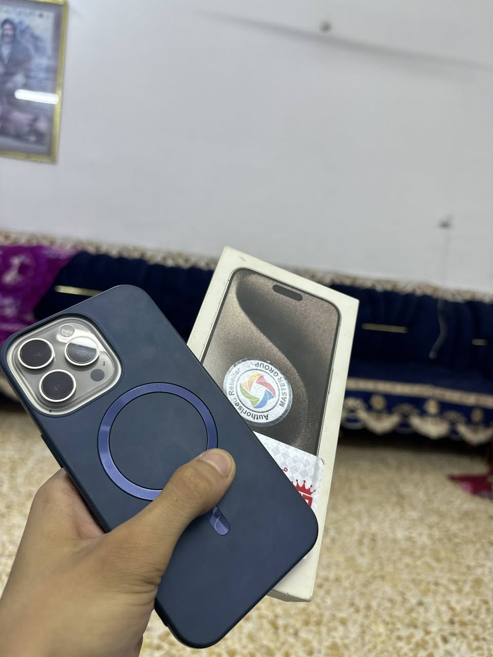 آيفون ١٥ برو ماكس • ٢٥٦ • بطارية ٩٠