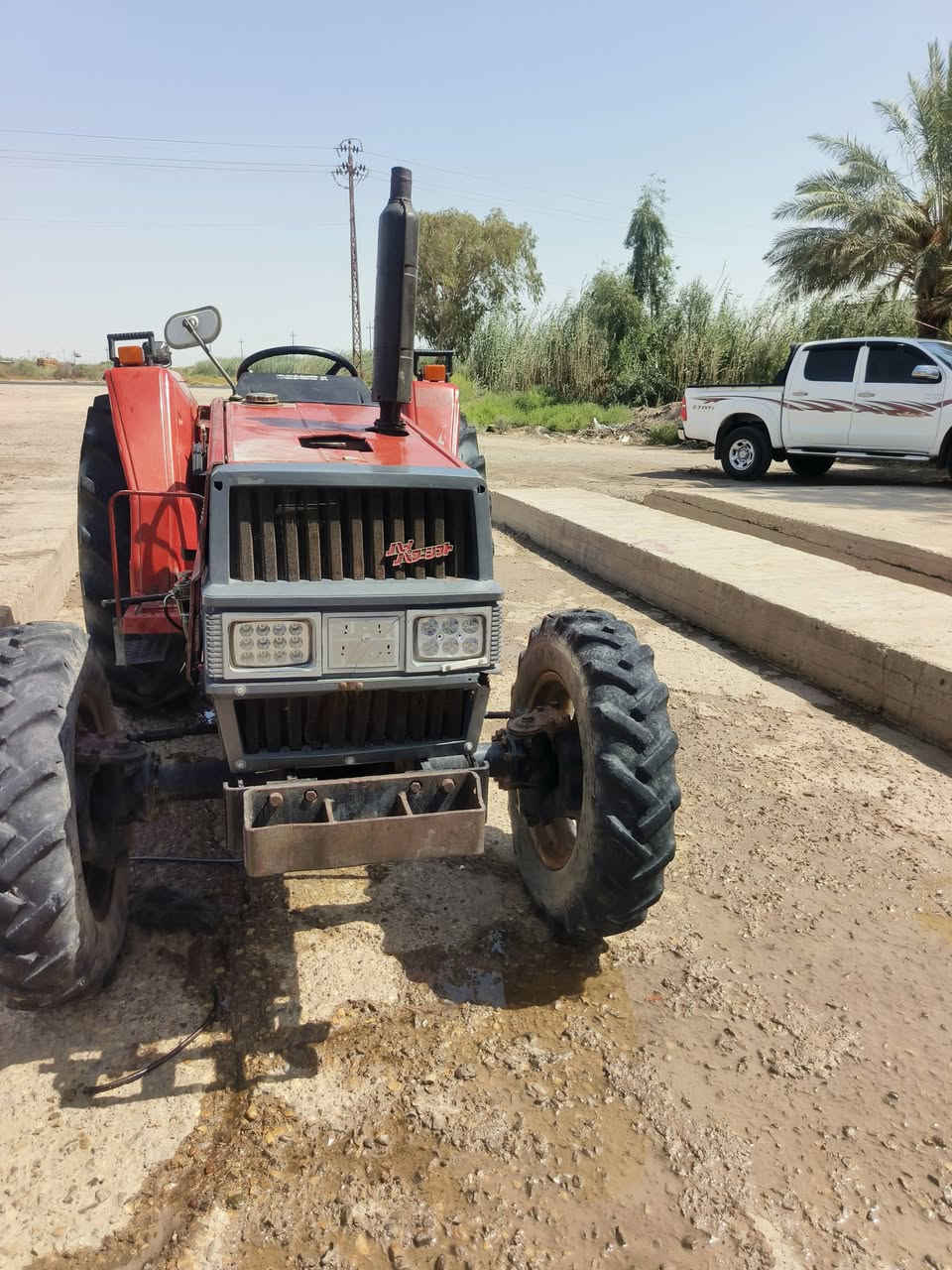 ينمار حجم ٣٢ اربعه بستن للبيع
محافظة واسط الكوت ***********
مكينة جاهزة من كلشي السعر ٥٠ &
وراهه فدان ومعدلان
