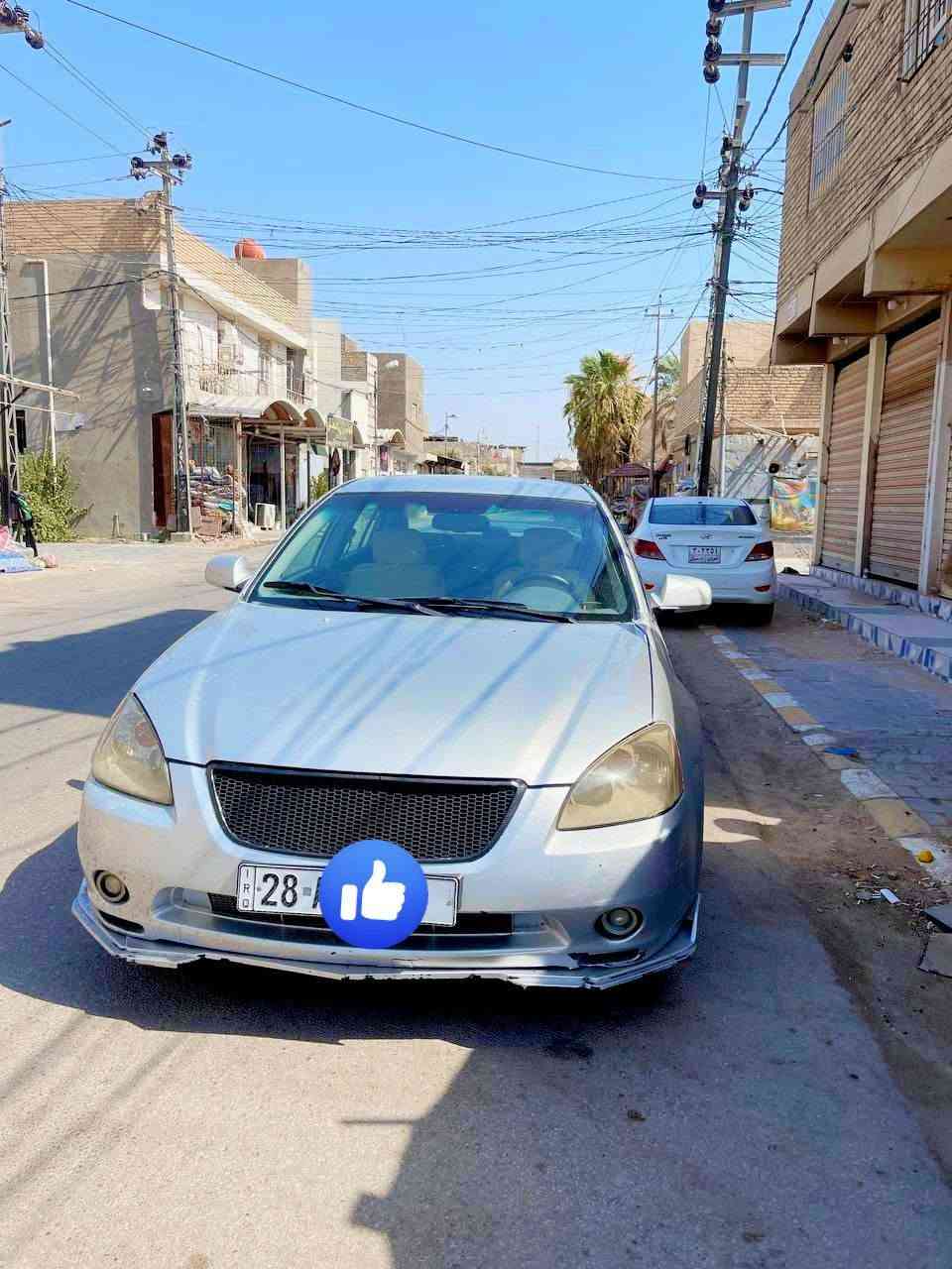 نيسان ALTIMAموديل2005 سياره معايزه شي تبريد شغال بيه جملغ امامي وجاملغ خلفي مصبوغه عام جماليه رقمه نجف راعيه موجود معروضه(55ورقه)رقمه مميز مكانه نجف.. ***********
