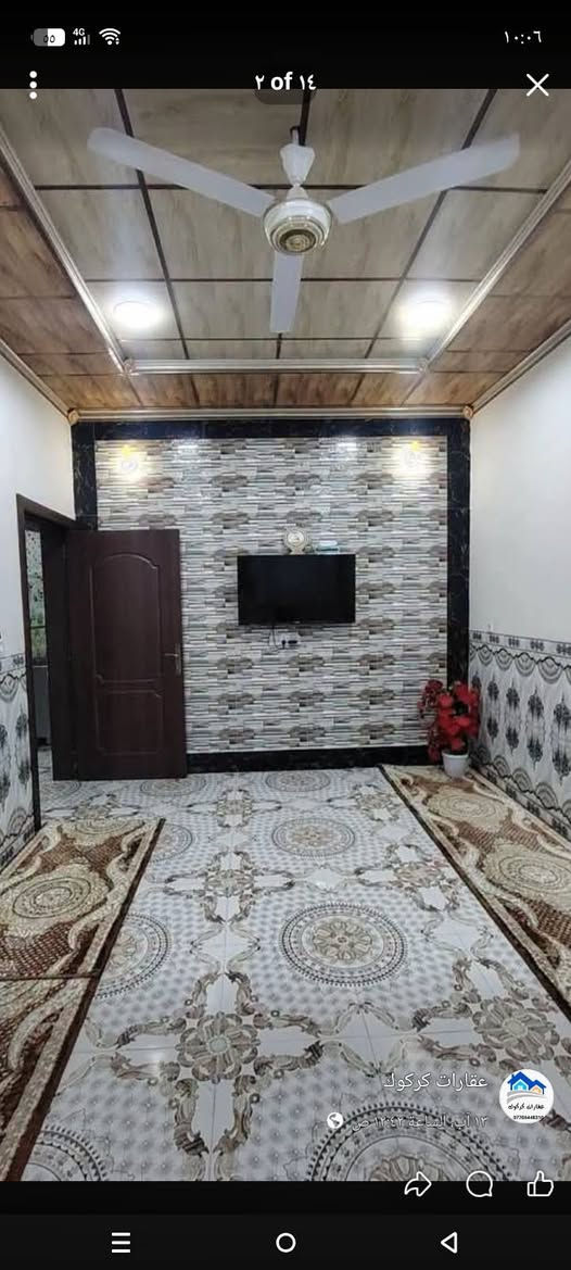 حي الزوراء ٧٧ • ١٠٠م • طابق ونص