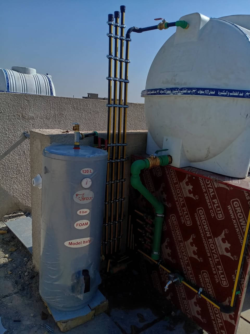 تأسيس صحيات عامة ماء + مجاري +منظومة سبالت +منظومة غاز 
شغل حديث وشغل كلاسك حسب طلب ابو البيت 
التزام بالموعد وعمل درجه اولى وأسعار مناسبه 
للاستفسار مراسلتي او الاتصال 

***********
