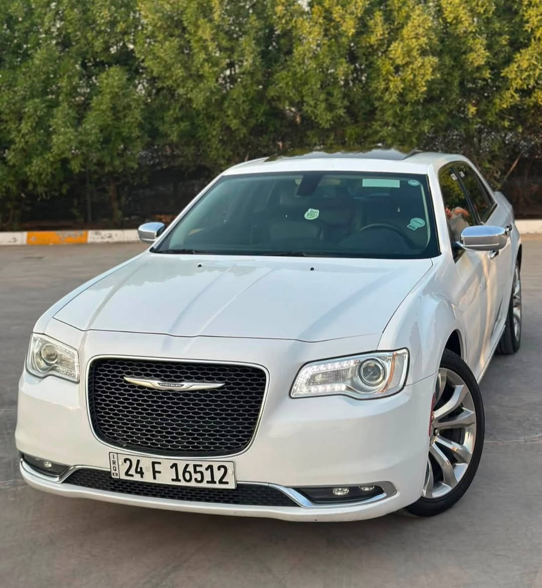 Chrysler 300c 2019 clean title
السلام عليكم كرايسلر 300C موديل 2019 كفالة كلين تايتل
المواصفات 🛑:
السيارة فول مواصفات 
بانوراما
مقاعد امامية تدفئة + تبريد 
مقاعد الامامية تحكم كهربائي
خزن ميموري
مقاعد خلفية تدفئة
بردة خلفية 
شاشة كار بلي واندرويد اوتو
كامرة خلفية دوارة
سيستم صوت الباين بلادي 
وباقي المواصفات المعروفة 
السيارة رقم دهوك الجديد
ملاحظة🛑:
السيارة بيها بارد واحد فقط باقي السيارة كفالة
للاستفسار الاتصال :

***********‬

***********
