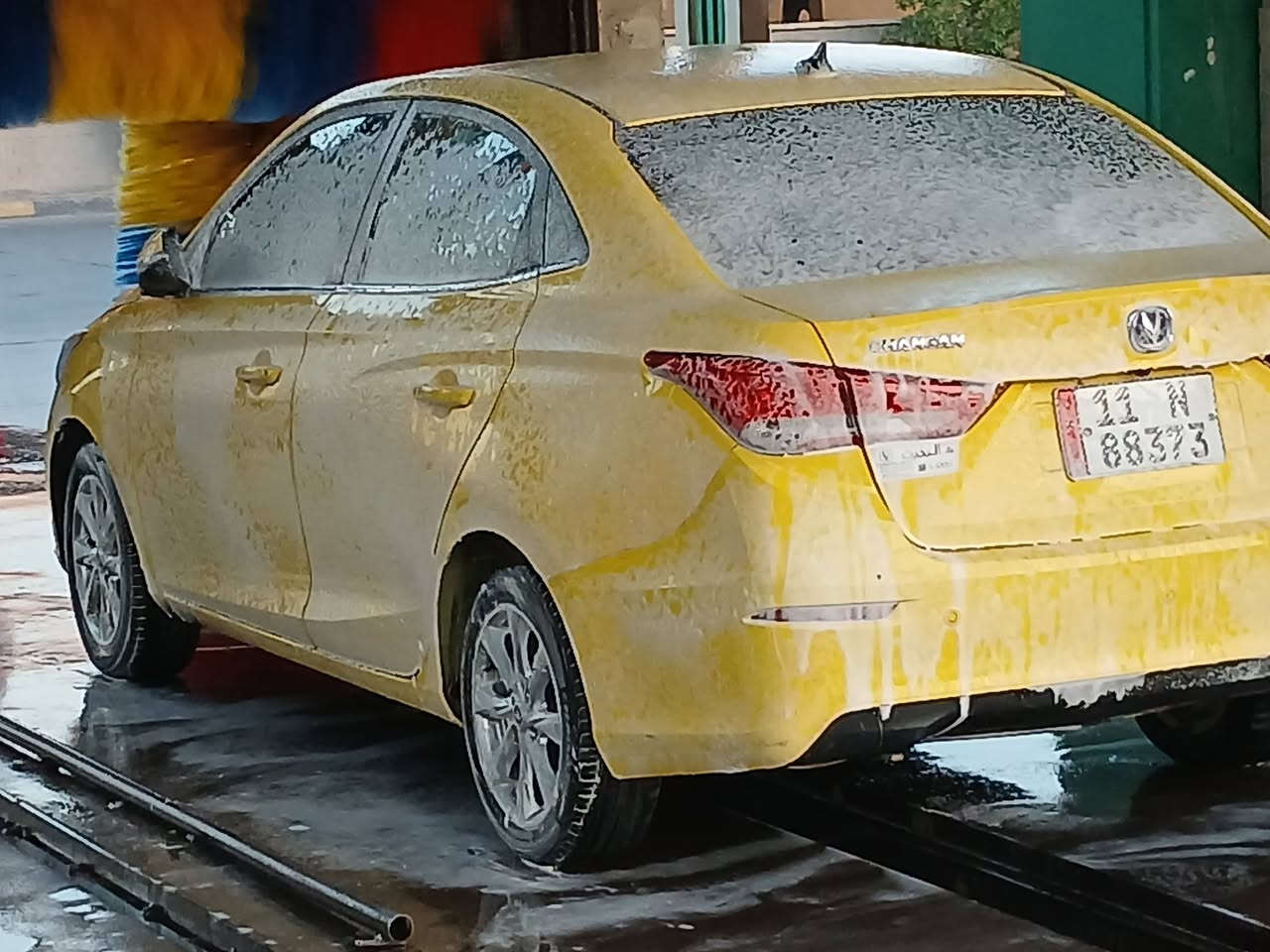 للبيع شانجان ال 7 تكسي رقم بغداد حره شرط تحويل سياره ع بلاد بيها جاملغ خلفي بالفايبر معدل خسفه وشخوط غاز بانزين مكان بغداد الرصافه
الرقم 
***********
