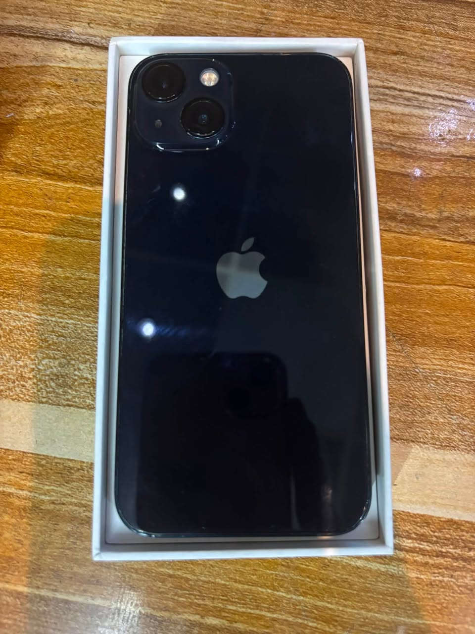 السلام عليكم iPhone 13 العادي شرق اوسط وتر بروف
الذاكرة : 128
البطارية🔋 : 83
السعر 440وبي مجال 
***********
