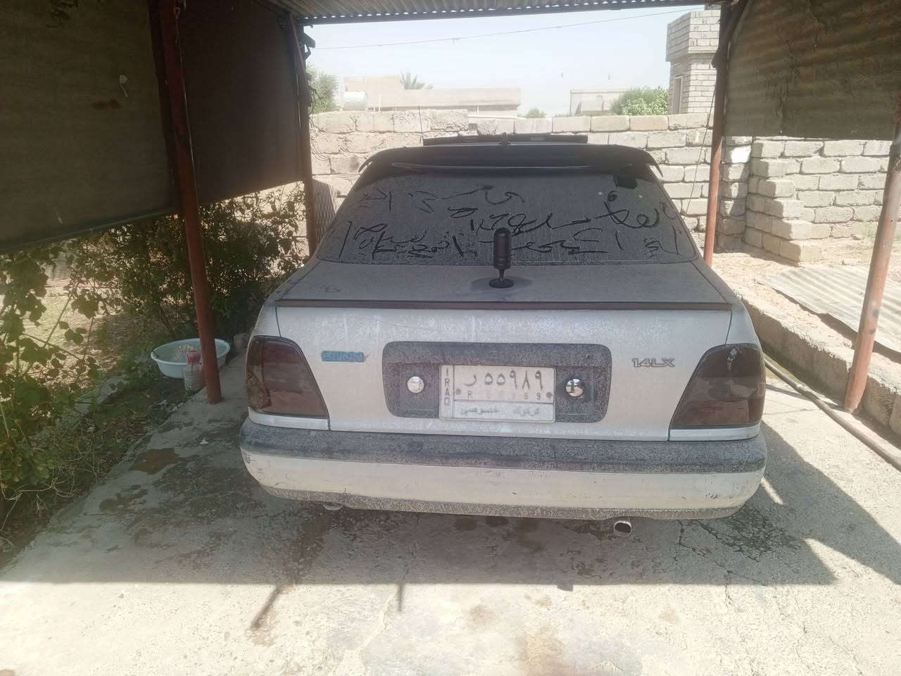 نيسان سني موديل 91 رقم ألماني كركوك شرط التحويل سنويه عظم محرك 16 محرك كير شرط داخل وخارج جديد كهربائيات شغاله دوشمه جديده طخم تايرات جديد سيارة علا وظع الشركه السعر 32 وبيها مجال قليل ومراوس يرهم مكان السيارة الشرقاط// *********** // ***********
