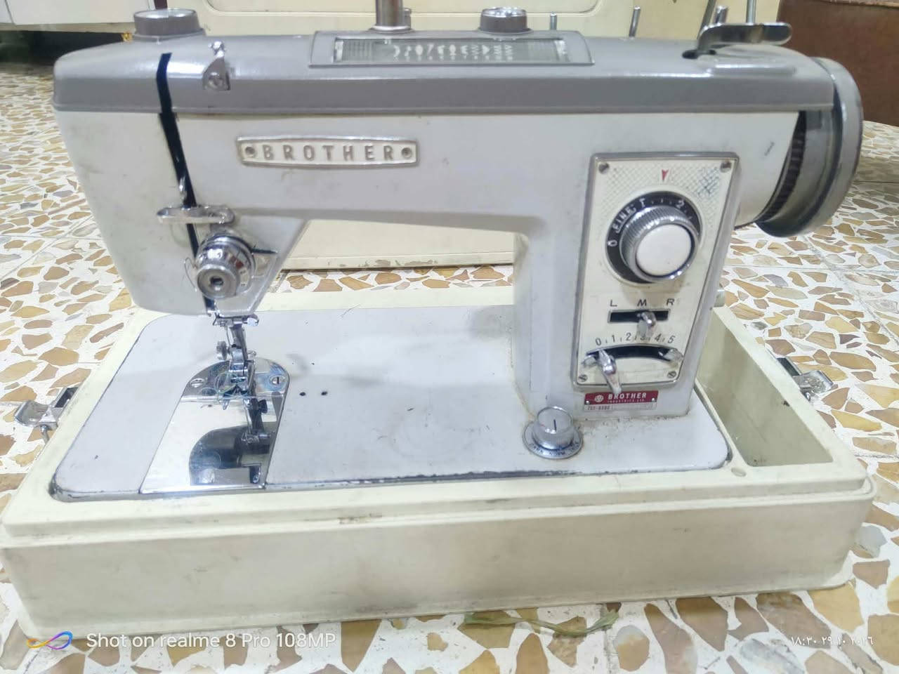 مكينة خياطة • برذر • شرط الشغل