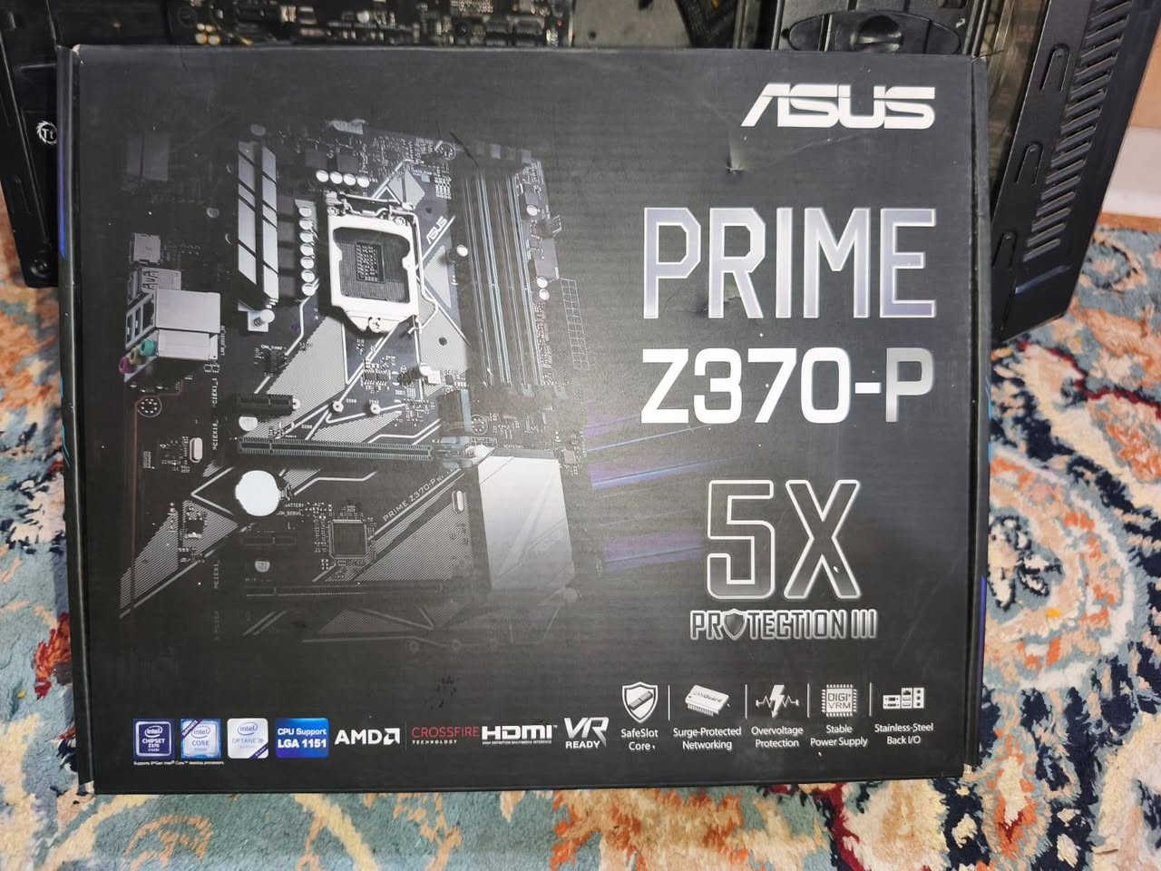 عرض خاص للمهتمين بالنظافة والأداء العالي 🔥
للبيع مذربورد Z370 بحالة ممتازة (مستعملة نظيفة جداً)، ممتازة للجيمنج والتجميعات القوية.
المواصفات والمميزات:
إبر المعالج (البنات): سليمة 100% وبحالة الزيرو بدون أي عوج أو ضرر.
الملحقات: الكارتونة الأصلية كاملة وموجودة وياها.
الأداء: دعم كامل لكَسِر السرعة وثبات عالي بالألعاب والتطبيقات الثقيلة.
💰 السعر: 95 ألف دينار عراقي فقط (سعر قفل ومناسب جداً). 
للتواصل ***********
