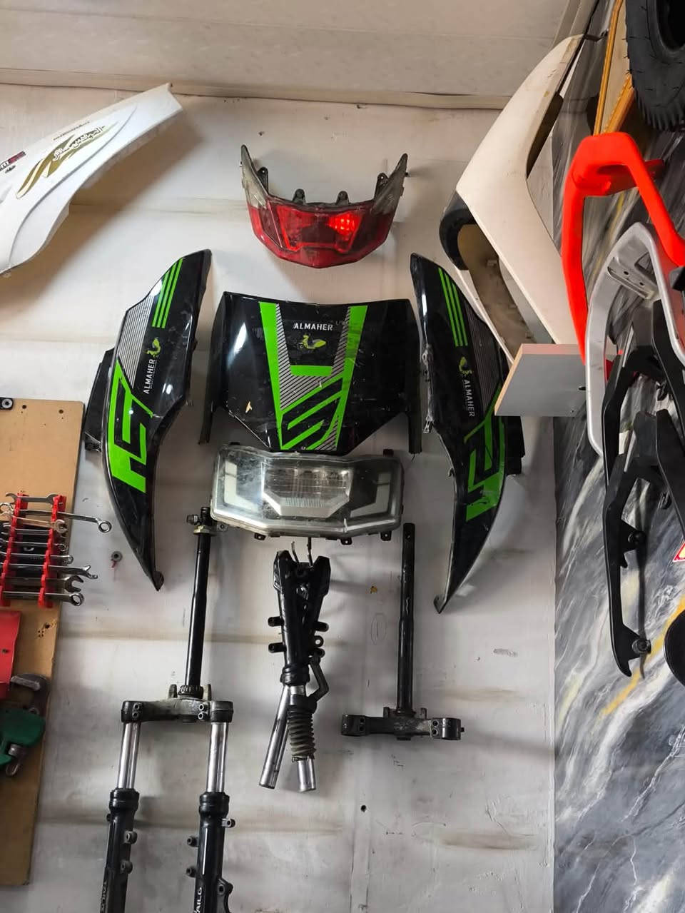 🏍️⚡ عطل بدراجتك؟ لا تخلي مشوارك يوقف… خليها على VELO CENTER!
🔧 تشخيص دقيق • صيانة احترافية • أداء يرجع مثل ما تحب

VELO CENTER
مركز متخصص بصيانة وتصليح الدراجات الكهربائية.

• صيانة وبرمجة Controllers
• تشخيص الأعطال الكهربائية
• فحص وتبديل البطاريات
• تصليح الإنارة والهورن والإشارات
• تبديل التايرات وقطع الغيار

📏 القياسات المتوفرة:
3.00-10 • 3.50-10 • 90/90-12 وغيرها حسب الطلب.

━━━━━━━━━━━━━━━━━━

📍 حي الجهاد – منطقة الألفين
شارع حسينية الزهراء

📵 الخاص مغلق
📲 للحجز والاستفسار حصراً عبر واتساب:
https://wa.me/9647883518752

⚡ VELO CENTER
احتراف بالصيانة… وثقة بكل مشوار.

نص مكتوب في الصور:
- صيانة وقطع غيار
- الدراجات الكهربائية
- ***********