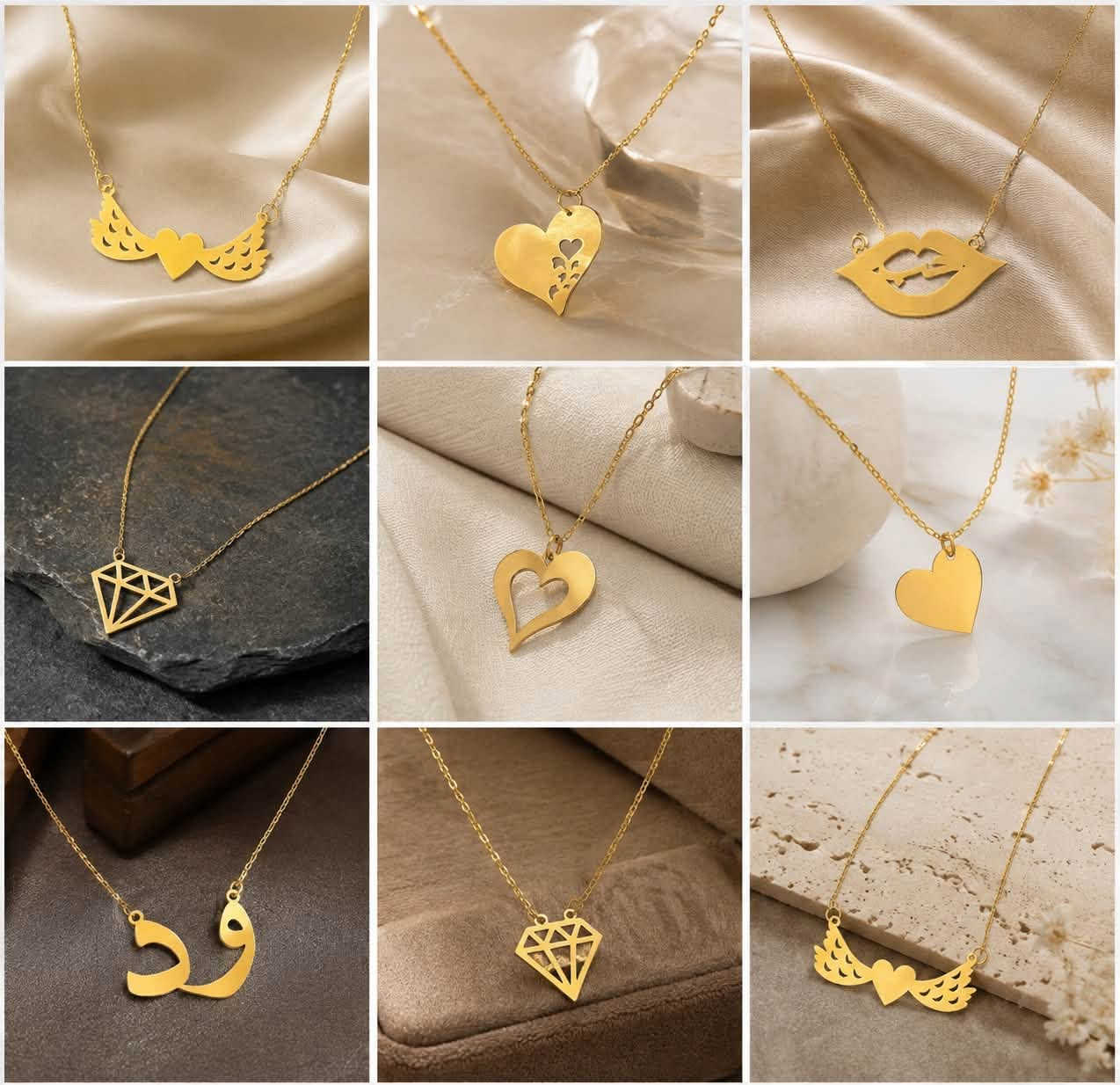 � هاني أسماء �
للمصوغات الذهبية والفضية 💎

(وزن الاسم من 0.500 الى 1 غرام )

📍 العنوان: بغداد – شارع النهر – سوق حيدر

📞 للطلب والاستفسار:
***********
***********

✨ هاني أسماء
فخامة تُصنع… وتفاصيل تُخلّد �
