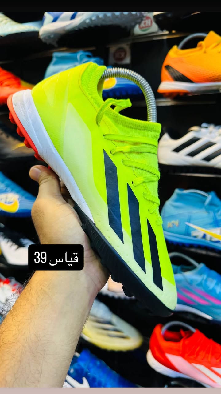 السلام عليكم كباتنا الأعزاء 

حسابنا القديم تبند بسبب اصحاب النفوس الضعيفة 

هذا الحساب الجديد ونتشرف بمتابعة الجميع ..

اليكم بعض النماذج البسيطة من احذية كرة القدم الاصلية من مختلف الماركات والبراندات العالمية  جميعها اصلي اورجنال مستخدم وغير مستخدم 

ويتوفر لدينا جميع أصناف الاحذية الرياضية والعسكرية 

العنوان/واسط-مدينة الكوت-سوق الشيشان عمارة التجهيزات الرياضية 

الهاتف/***********

اهلا وسهلا بالجميع ❤️
