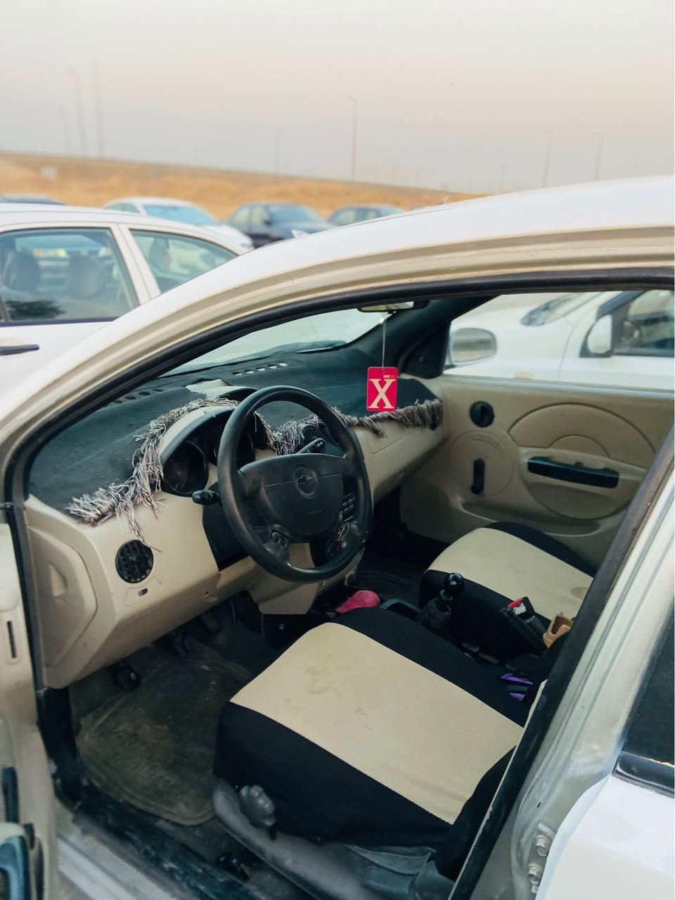 Aveo 
مۆدیل 2004 بێوەژنە لێدانی گەورەی نیە وەرگەڕاو بڕاوەو گێڕ و مەکینە و تەحویل و غرامە بە شەرت ژ.م(***********) أربيل, العراق
