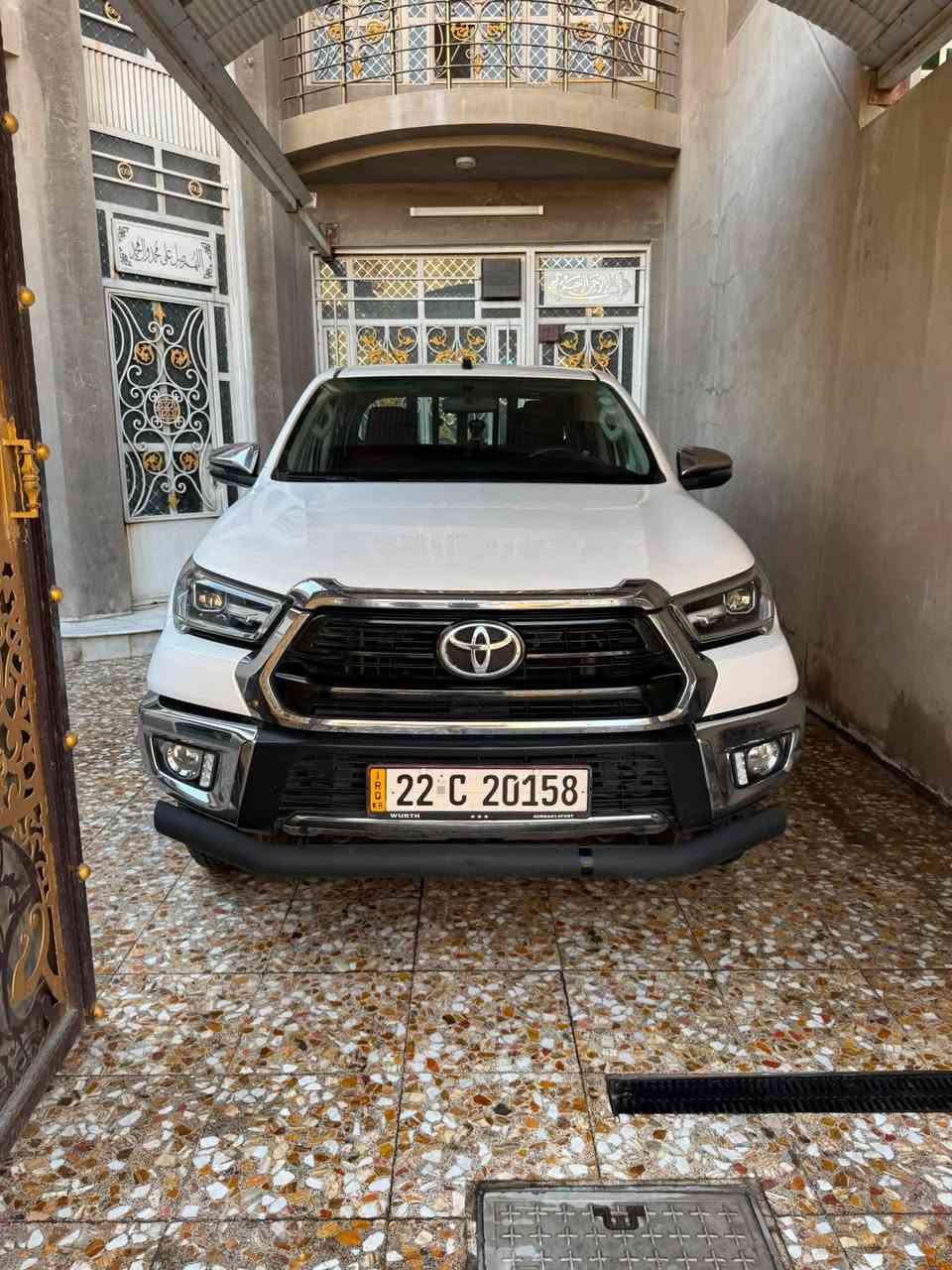 السلام عليكم
بيكم هايلوكس 2021 ساز فول مواصفات شاشه كأمره بنيد جكات كشتات تدفئه تبريد مواصفات الساز معروفه
السياره مكفوله كفاله عامه رقم أربيل

‭***********
