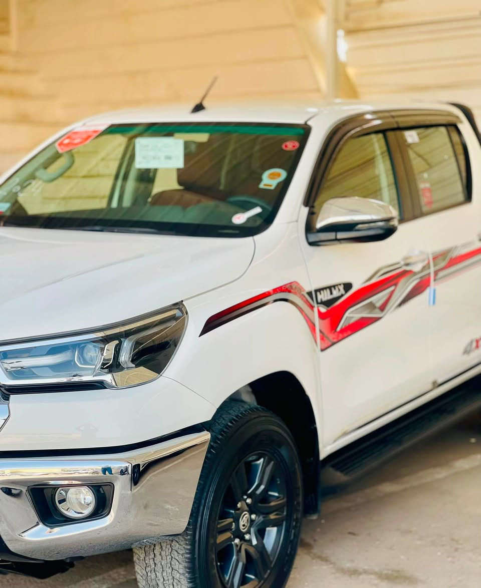 السلام عليكم ورحمة الله وبركاته 🌹

تويوتا هايلوكس موديل 2024 - 4×4 كير أوتوماتيك 

🚘 TOYOTA HILUX 2024 – 4×4

 📋 سيارة رقم دهوك جاهز

مواصفات فول ⚡️
🔹 كير أوتوماتيك
🔹 موديل 2024
🔹 أعلى فئة – أم المنفاخ – Full مواصفات
🔹 فورويل 4×4
🔹 بصمة عدد 2
🔹 الأبواب بصمة
🔹 كاميرا خلفية 
🔹 تحكم جهتين
🔹 مثبت سرعة 
🔹 ماشية 60 ألف كم
🔹 قطعتين تبريد + مناخين بيانو
🔹 كشنات تدفئة وتبريد
🔹 وبها مواصفات إضافية كثيرة

🛡️ كفالة عامة
بدون صبغ • بدون بارد  • بدون أي شيء
 

صفر على إيدي، وعلى وضع الشركة

📍 المكان: عقره 

رقم تليفون واتساب او فايبر لاستفسار ومعرفة التفاصيل أكثر☎️:
***********
