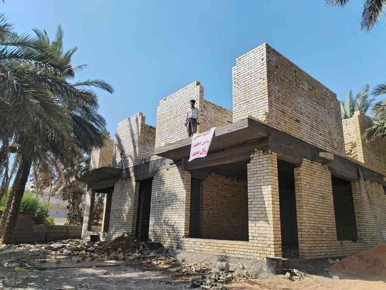 خلفة بناء متفرغ العمل ***********
