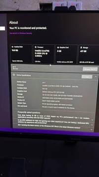 RTX 2070 • i5 9500 • شاشة ٢٤ ١٨٠هرتز