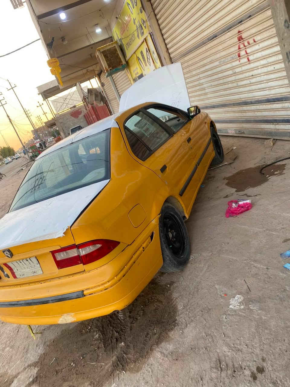سلام عليكم سمند البيع كير مكينه حداديه تخم تاير تبريد سياره جاهزه بيها 
 وترتيب مكاني نجف ***********
