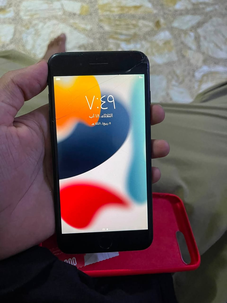 آيفون 7 بلاص ذاكره 128 بطاريه 100 مستبدل الجهاز كله بلادي بي فطر ب شاشه مكاني مدينه الصدر سعر ٨٠ وبي مجال قليل رقمي ‭***********‬
