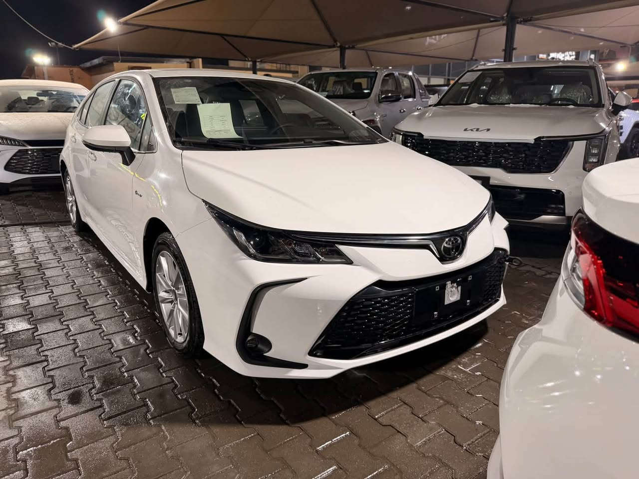 🚘 تويوتا كورولا هايبرد 2025
🇰🇼 وارد خليجي | زيرو صفر كم

✨ المواصفات والتجهيزات:
✅ محرك 1.8L هايبرد
✅ ناقل حركة أوتوماتيك
✅ 8 Airbags
✅ سلايد روف
✅ لايت زينون + LED
✅ جنوط ألمنيوم قياس 16
✅ إطارات 205/55R16
✅ مفتاح تشغيل بصمة
✅ دخول وتشغيل ذكي
✅ شاشة أصلية ديجيتال
✅ كاميرا خلفية
✅ مقاعد جلد أصلية
✅ تسخين المقاعد الأمامية
✅ مثبت سرعة Cruise Control
✅ تحديد المسار
✅ حساسات ضغط الإطارات
✅ حساسات أمامية وخلفية
✅ أوتو هولد Auto Hold
✅ نظام مانع الانزلاق
✅ ISOFIX
✅ تحكم بالمقود
✅ أوامر صوتية
✅ Bluetooth
✅ منافذ USB
✅ تبريد قطعتين
✅ منفذ 12V
✅ فحص أنظمة السيارة بالكامل
✅ تطعيمات داخلية ألمنيوم

📌 الحالة: زيرو صفر كم
🔥 بيع | شراء | مراوس

📍كربلاء المقدسة - مدينة المعارض النموذجية - معرض رقم 20

📞 للاستفسار والتفاصيل:
***********
***********

القمة لتجارة السيارات 🚘🏆
