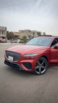 Genesis gv70 sport 2023  السياره بدون ايرباك ، حادثها كڤر الصندوك  فقط...