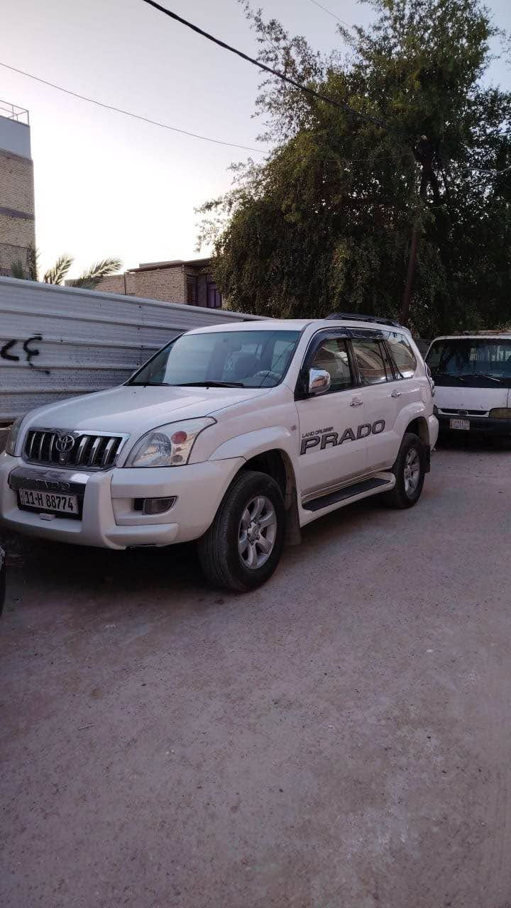 برادو موديل 2008 كويتي بدون حادث مكفوله دبل تانكي هوك سحب 7 راكب 3 قطع تبريد محرك 4000 V6 مري جانبية شفط شاشه اندرويد وشاشات عدد 2 بلكشنات الخلفيه  فول عده الفتحه 150$
عنوان السيارة بغداد
***********
*********** بغداد, العراق
