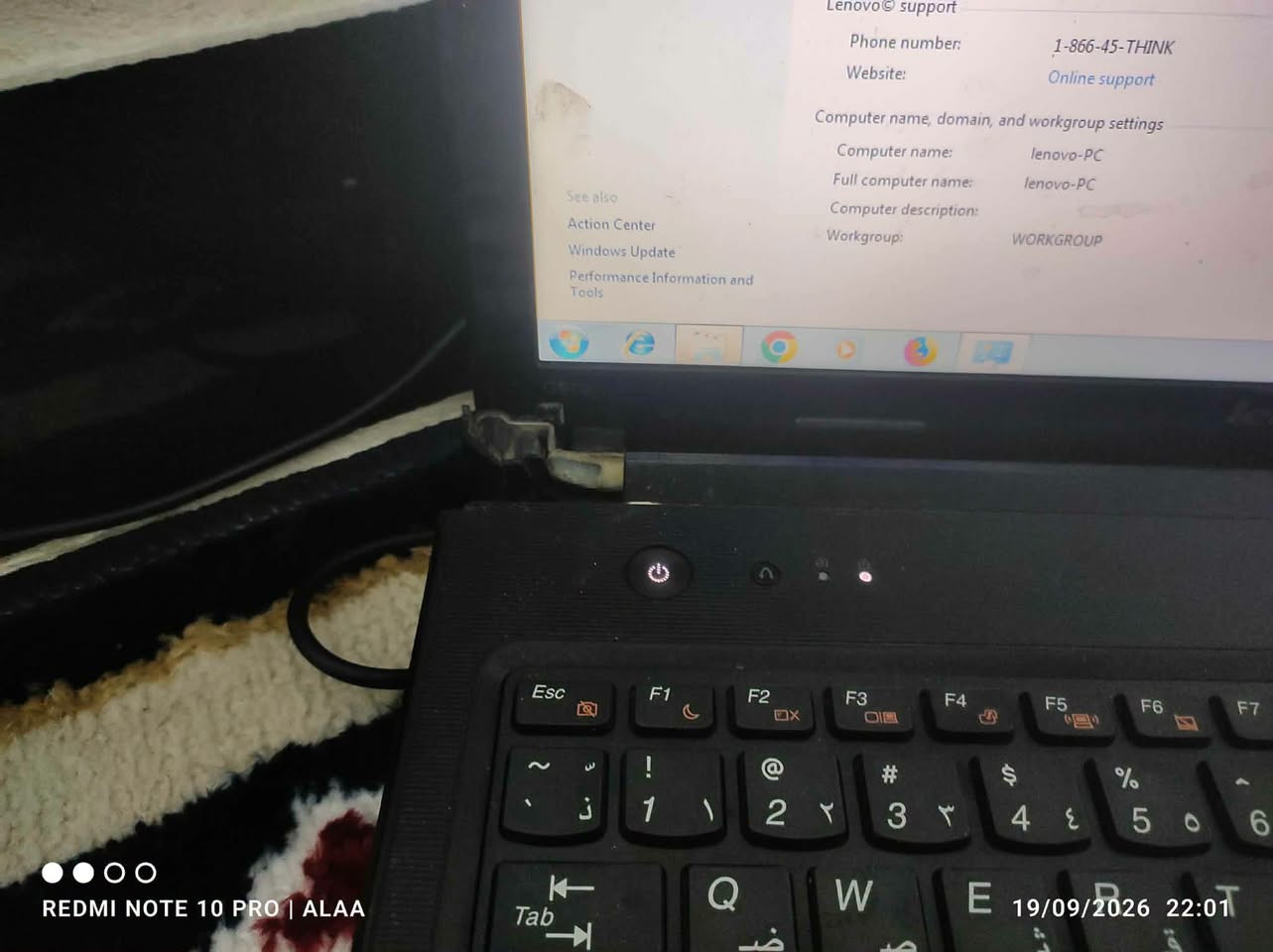 السلام عليكم
لابتوبات عدد 2 
مستخدمات للبيع مكاني بغداد مدينة الصدر

نص مكتوب في الصور:
- REDMI NOTE 10 PRO | ALAA 19/09/2026 22:02
- REDMI NOTE 10 PRO | ALAA 19/09/2026 22:01
- REDMI NOTE 10 PRO | ALAA 19/09/2026 22:00
- REDMI NOTE 10 PRO | ALAA 25/08/2026 22:28
- REDMI NOTE 10 PRO | ALAA 25/08/2026 22:29