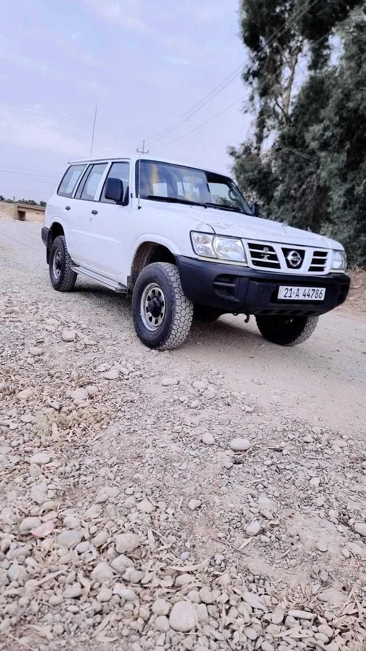 نيسان باترول ٢٠٠٢ داخل أبيض 
كير ولوكير مكفول
محرك مكفول
الصدر كله جديد
غرفة جديدة ودوشمة ارضية وكشنات
تدفئة تبريد فول
سنوية وهزة جديدة
السعر ٦٨
***********
