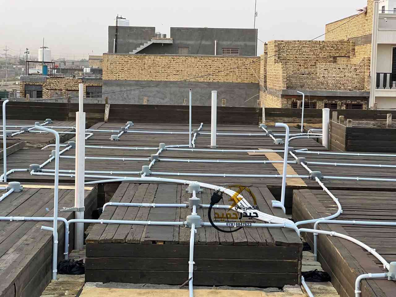 جزء من اعمالـي في التأسيسات الكهربائية الحديثة
نهتم بأدق التفاصيل تجنباً للمشاكل المستقبلية
موقع العمل الناصرية قضاء الرفاعي
الكهربائي حيدر حميد 
واتساب ***********
