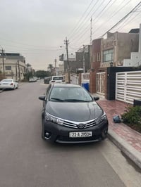 كورلا 2015 خليجي ماشية 300km سيارة نظيفة محرك كير ممفتوح 07805385014 ا...